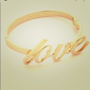 Kate spade love cuff bracelet